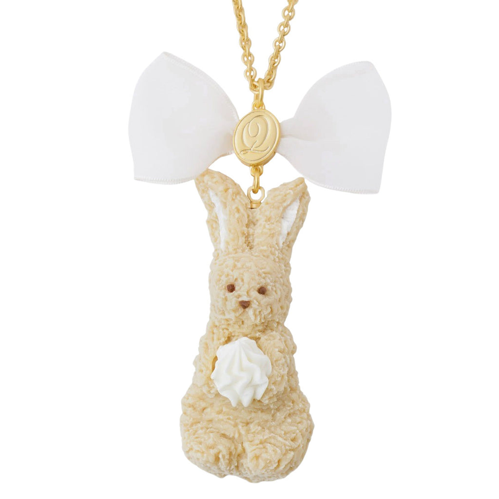 Royal Milk Tea Rabbit Cookie Necklace【Japan Jewelry】