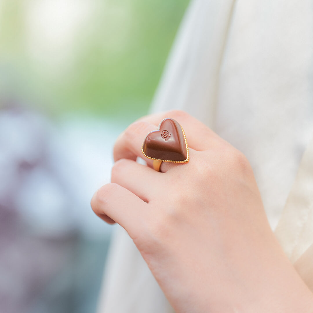 Finest Amour Chocolat Ring (Brown)【Japan Jewelry】