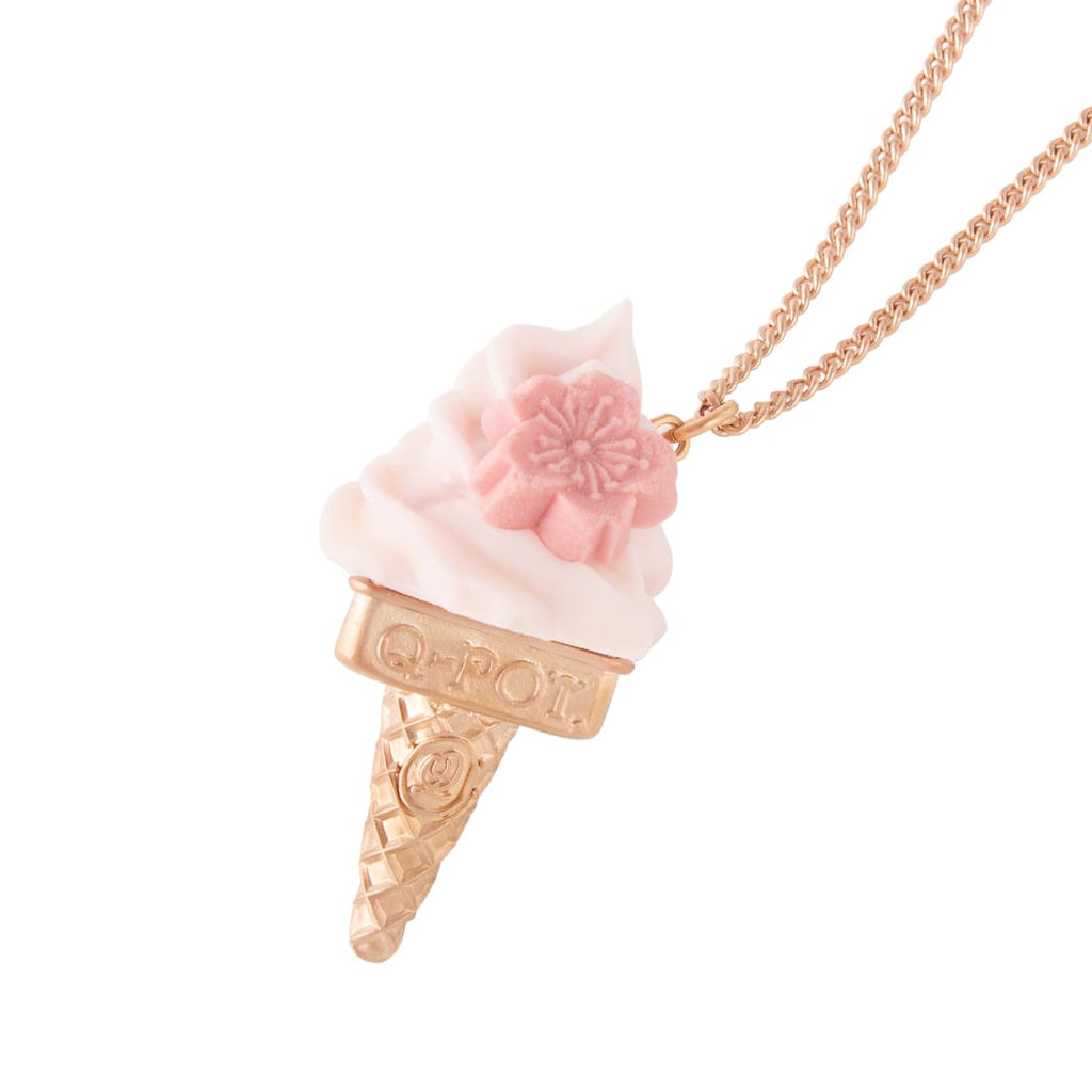 SAKURA Soft Serve Ice Cream Necklace【Japan Jewelry】
