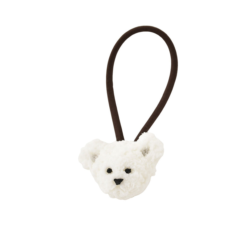 Polar Bear’s Face White Chocolate Cookie Hair Rubber Band【Japan Jewelry】