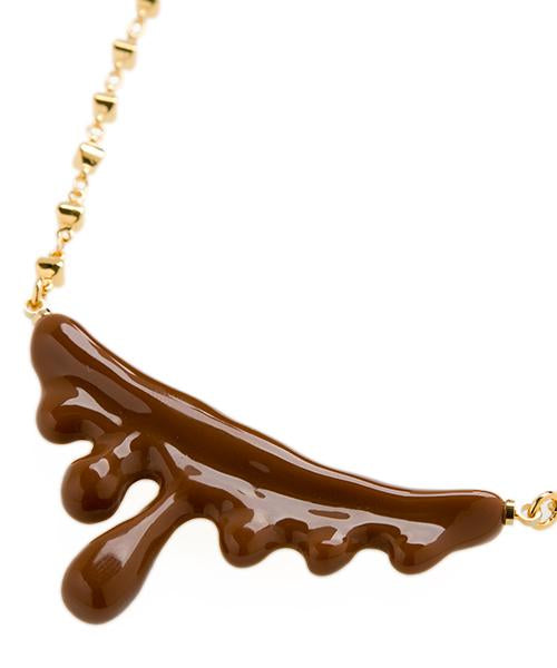 Chocolate Melt Necklace【Japan Jewelry】
