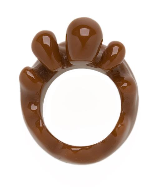 Chocolate Melt Ring【Japan Jewelry】