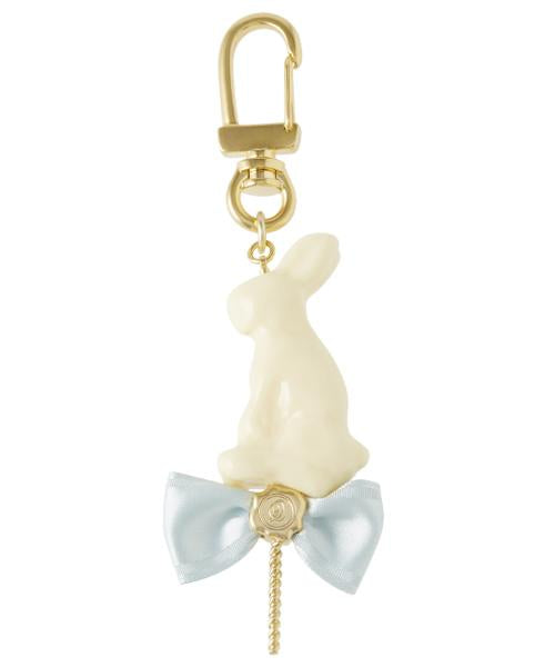 Chocolate Lollipop Easter Bunny Key Holder【Japan Jewelry】