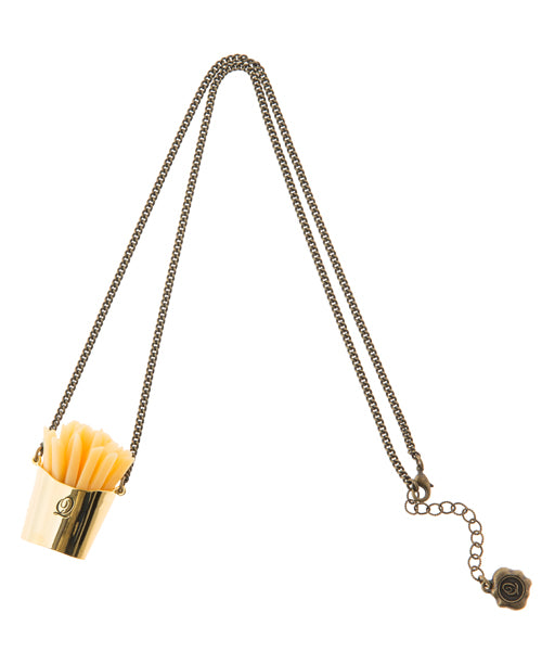 Lucky French Fries Necklace【Japan Jewelry】