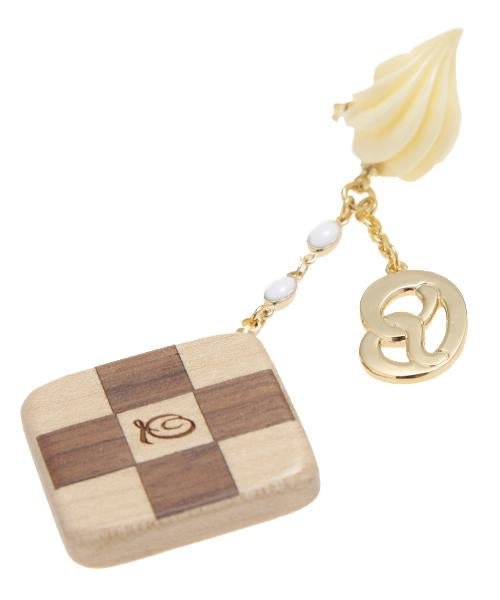 Icebox Cookie Whip Pierced Earring (1 Piece)【Japan Jewelry】