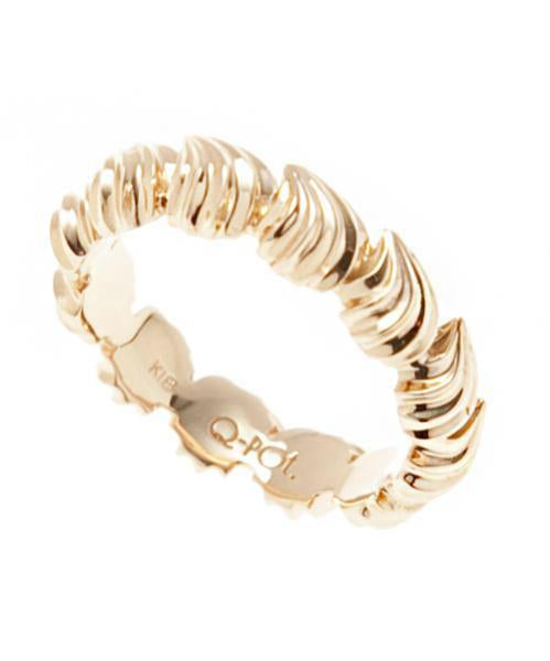 【18K-Yellow Gold / Order Jewelry】Whipped Ring