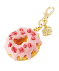 Melty Strawberry Doughnut Bag Charm【Japan Jewelry】