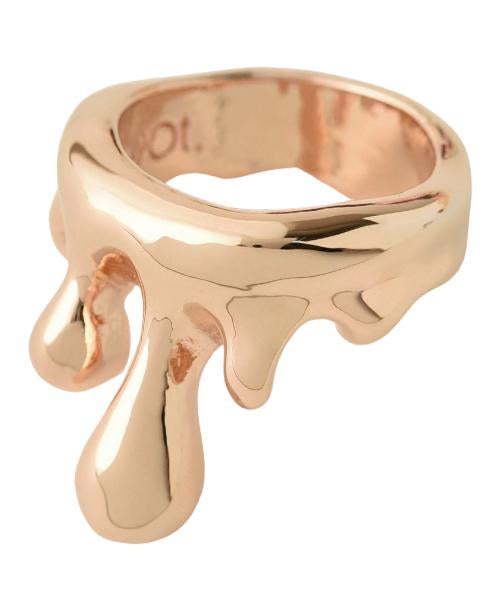Melt Ring(Pink Gold)【Japan Jewelry】