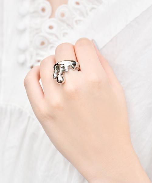 Melt Ring(Silver)【Japan Jewelry】