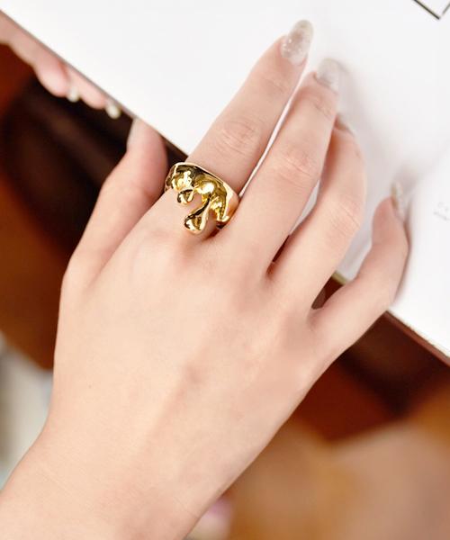 Melt Ring(Gold)【Japan Jewelry】