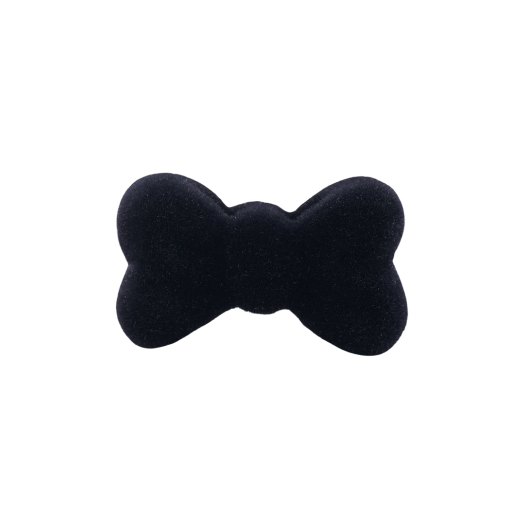 Velvet Ribbon Charm (Black)【Japan Jewelry】