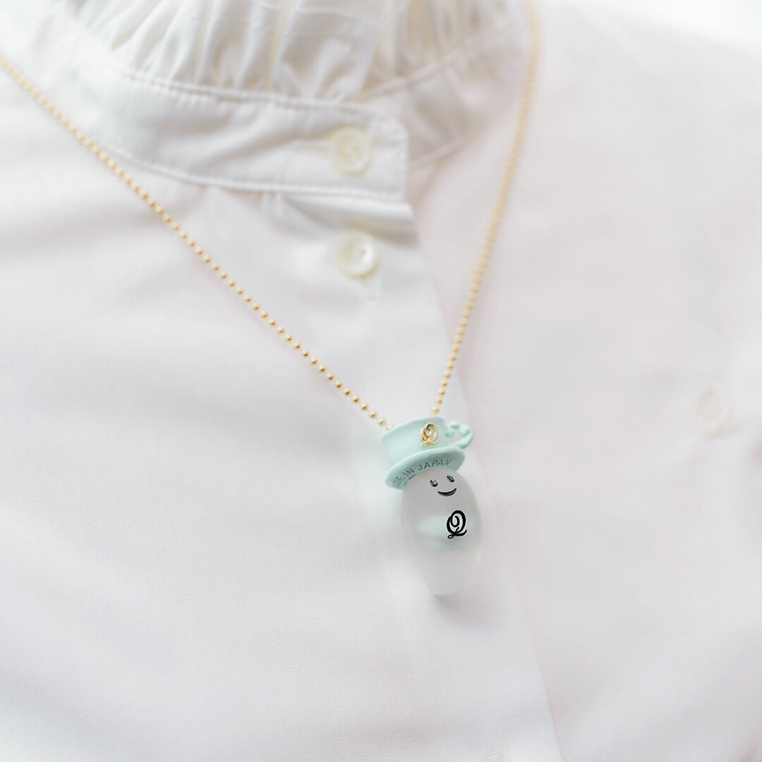 Trick Ghost Tea Time Necklace Set (Mint Macaron)【Japan Jewelry】