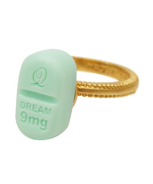 Dream Tablet Ring (Mint Green)【Japan Jewelry】