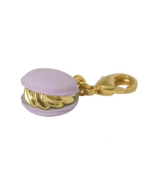 Petit Blueberry Macaron Charm (Purple)【Japan Jewelry】