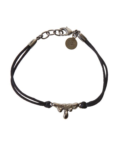 Melty Good Luck Bracelet (Black)【Japan Jewelry】