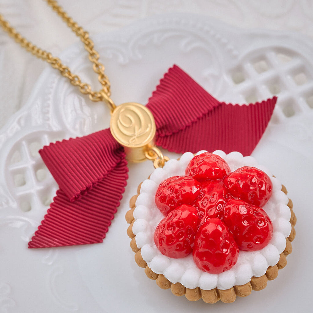 Strawberry Tart Necklace【Japan Jewelry】