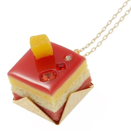 Petit Cassis Cake Necklace【Japan Jewelry】