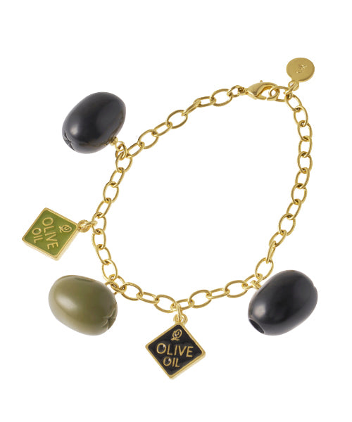Green & Black Olives Bracelet【Japan Jewelry】