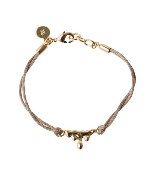 Melty Good Luck Bracelet (Gold)【Japan Jewelry】