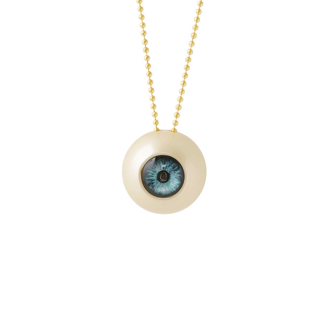 Blue Eye Ball Necklace【Japan Jewelry】