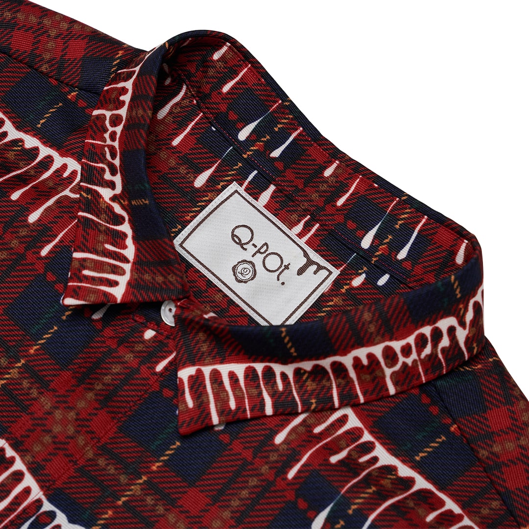 【Poppy Collaboration】Button Up Shirt (Red)