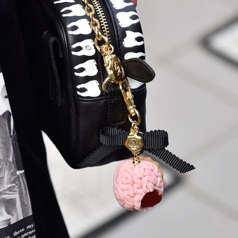 【Poppy × Q-pot.】Bitten Brain Cake Bag Charm