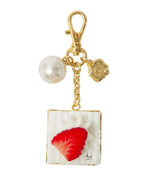 Strawberry Petit Cake Bag Charm【Japan Jewelry】