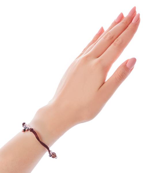 Melty Good Luck Bracelet (Brown)【Japan Jewelry】