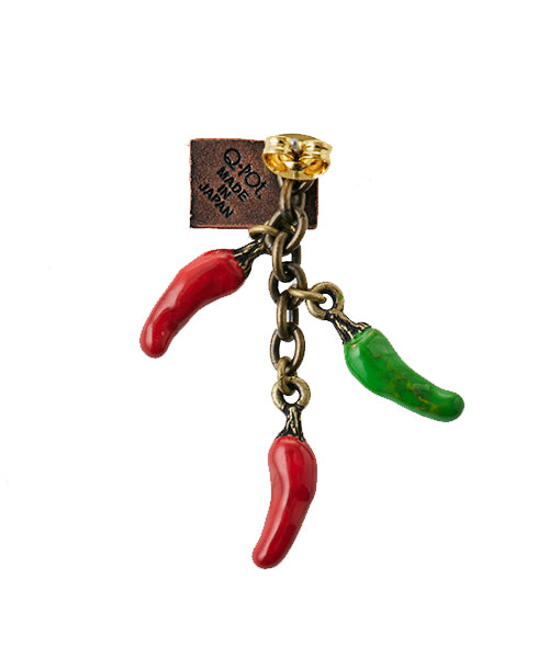 Chili Chocolate Pierced Earring (1 Piece)【Japan Jewelry】