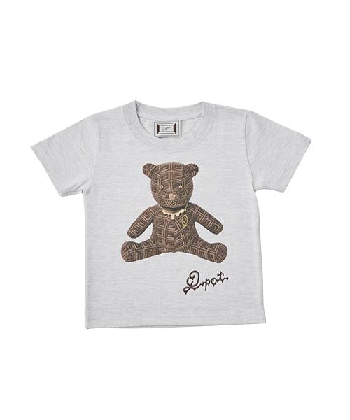 Chocolate Bear Kids T-shirt【Japan Jewelry】