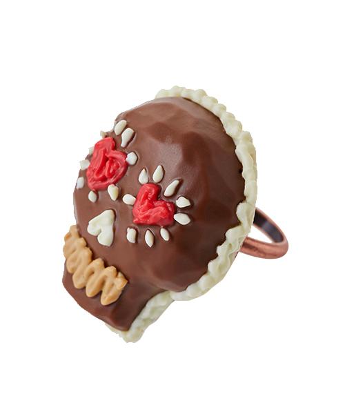 Skull Chocolat Ring【Japan Jewelry】