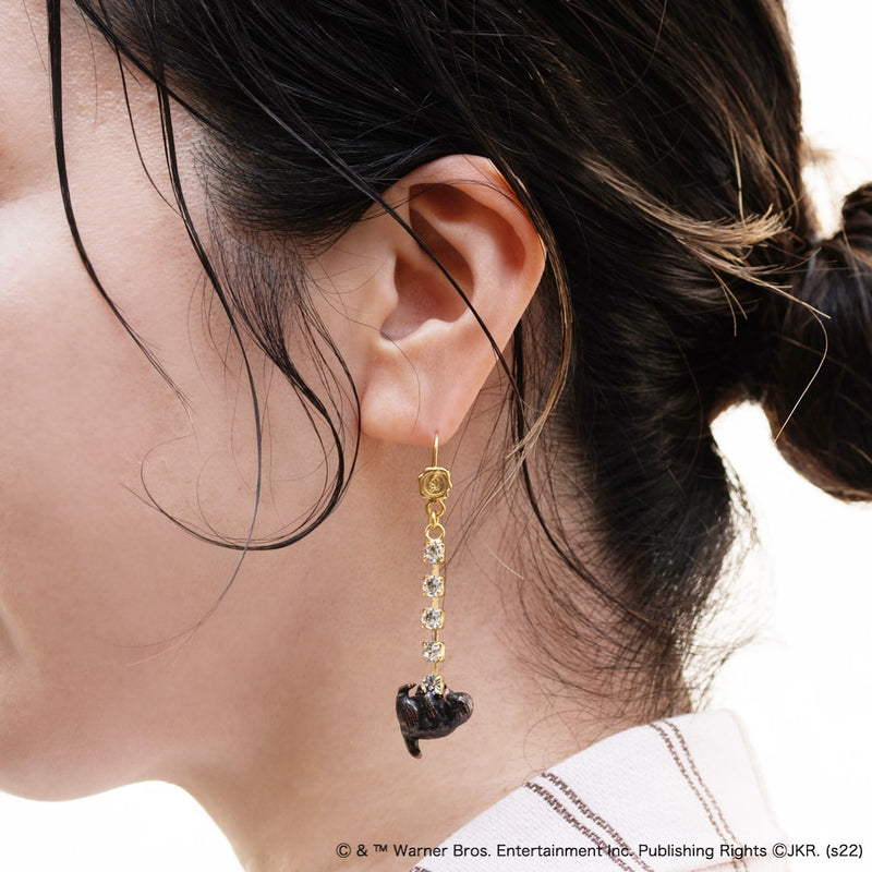【Fantastic Beasts × Q-pot. collaboration】Niffler/Crystal Candy Pierced Earring (1 Piece)