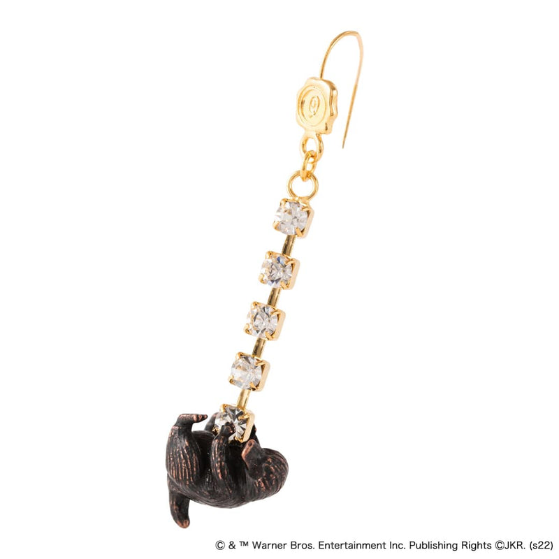 【Fantastic Beasts × Q-pot. Jewelry】Niffler/Crystal Candy Pierced Earring (1 Piece)