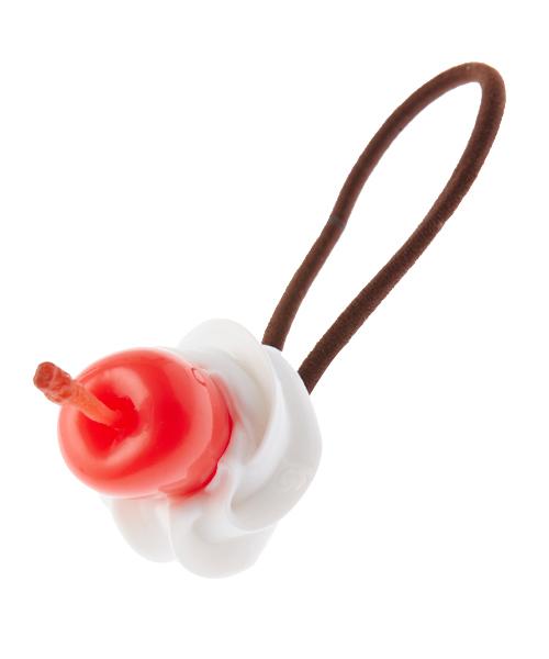 Cherry Whipped Cream Hair Rubber Band【Japan Jewelry】