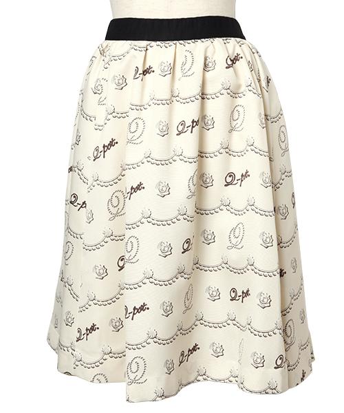 Pearl Whipped Cream Skirt (White)【Japan Jewelry】