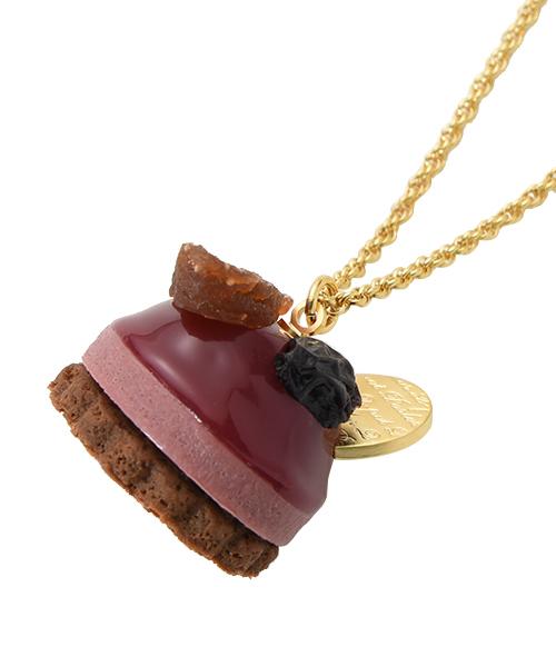 Fig Petit Cake Necklace【Japan Jewelry】