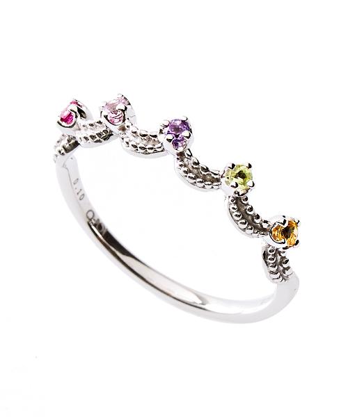 【10K Gold / Order Jewelry】Tiny Mix Fruits Ring