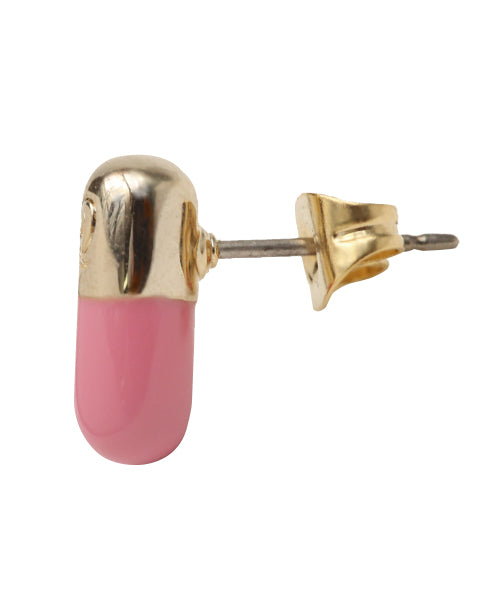 Angel Capsule Pierced Earring (Pink / 1 Piece)【Japan Jewelry】