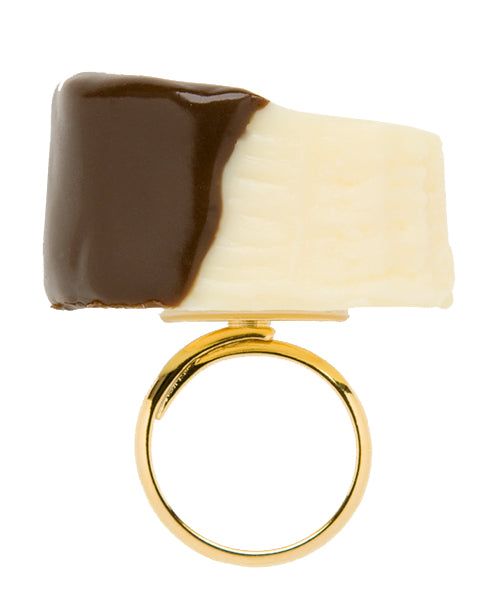 Chocolate Covered Banana Ring【Japan Jewelry】