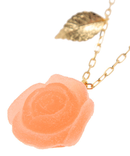 Cherry Rose Pate de Fruit Necklace【Japan Jewelry】
