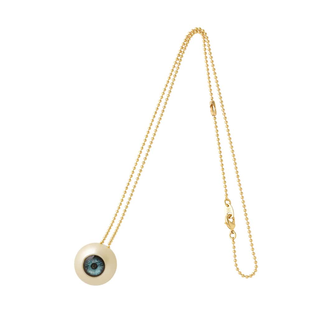 Blue Eye Ball Necklace【Japan Jewelry】