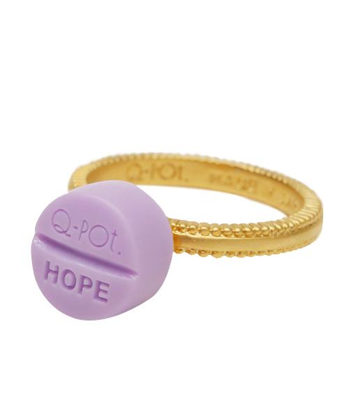 Hope Tablet Ring (Purple)【Japan Jewelry】