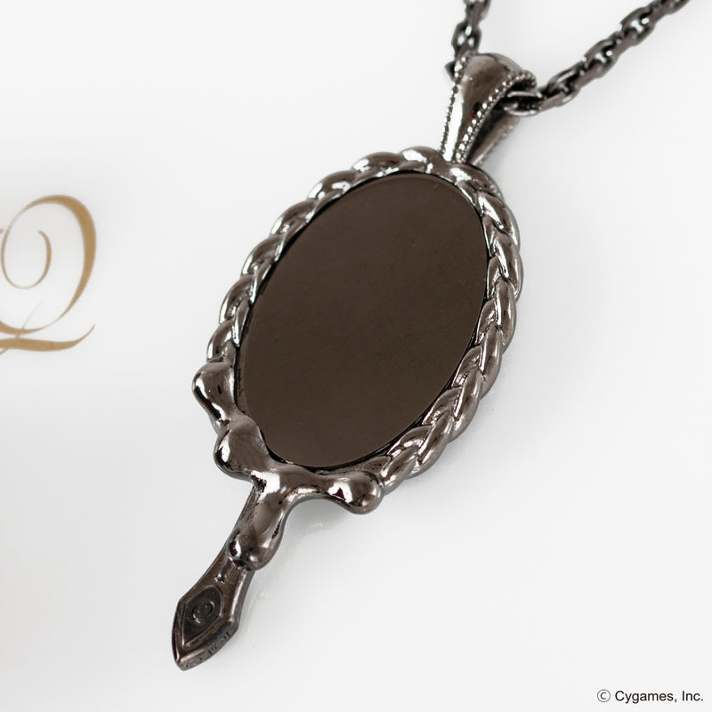 【Q-pot. x GRANBLUE FANTASY】Beelzebub Dark Chocolate Mirror Necklace