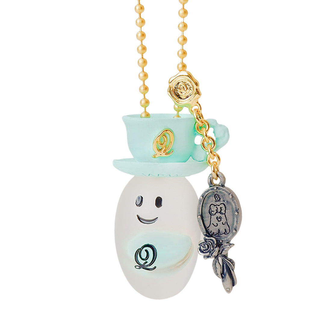 Trick Ghost Tea Time Necklace Set (Mint Macaron)【Japan Jewelry】