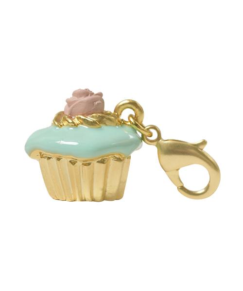 Petit Rose Cupcake Charm【Japan Jewelry】