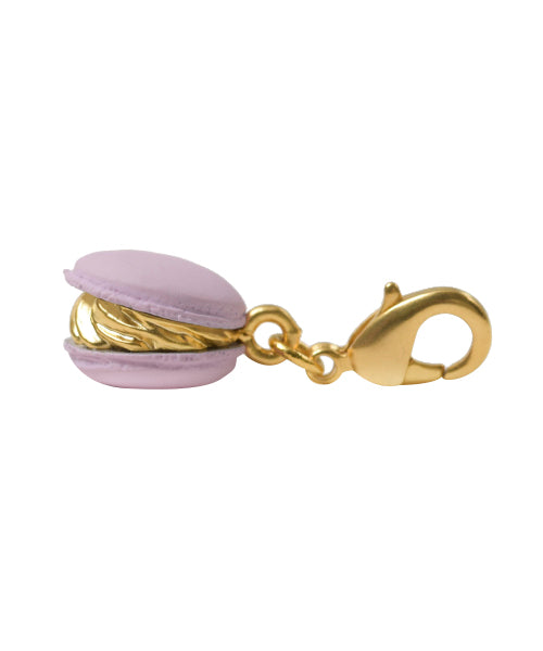 Petit Blueberry Macaron Charm (Purple)【Japan Jewelry】