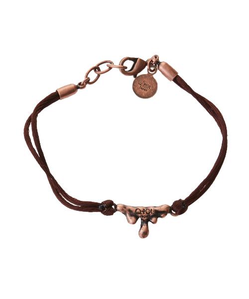 Melty Good Luck Bracelet (Brown)【Japan Jewelry】