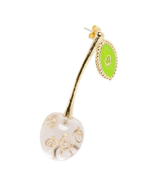Cherry Q Jelly Pierced Earring (1 Piece)【Japan Jewelry】
