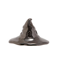Witch Hat Charm (Metal Black)【Japan Jewelry】