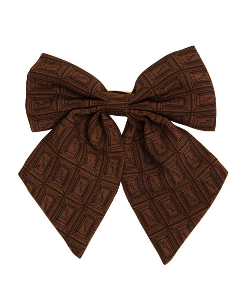 Chocolate Ribbon Brooch【Japan Jewelry】